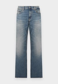 FADED RELAXED BOOTCUT JEANS - Calças de ganga bootcut - denim dark
