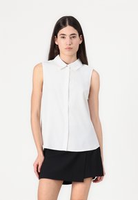 VMNORA SL GA - Blúzka so zapínaním na gombíky - bright white