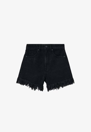Szorty jeansowe - black denim