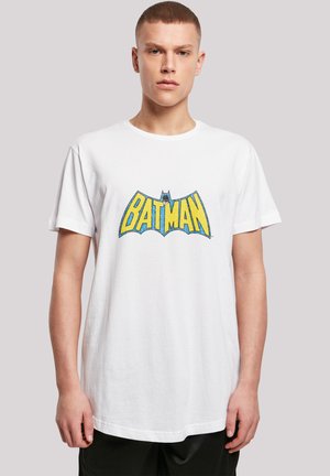 DC COMICS SUPERHELDEN BATMAN CRACKLE - Print T-shirt - white