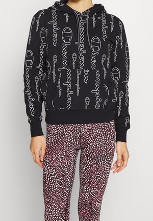 Kapuzenpullover - black