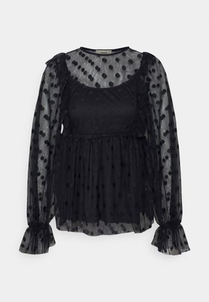 Camisola de manga comprida - black