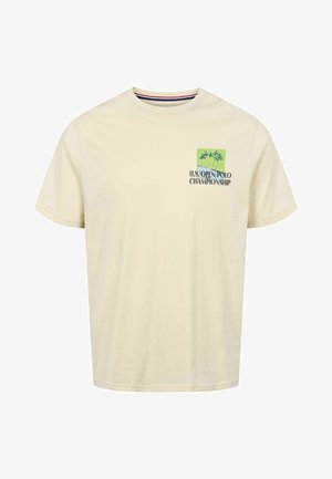U.S. Polo Assn., UMDALHA - Trükipildiga T-särk - whitecap gray