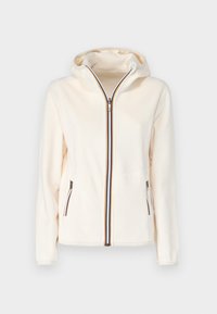 DOUBLE - Felpa con zip - white