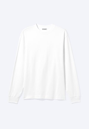 Weekday, Topper langermet - white