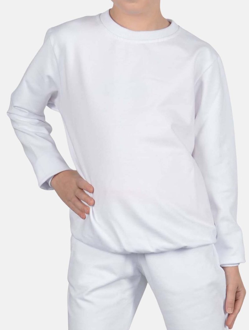 Kinder Pullover | KMISSO Sweatshirt white/weiß - LR14304 Kinder Pullover | KMISSO Sweatshirt white/weiß - LR14304