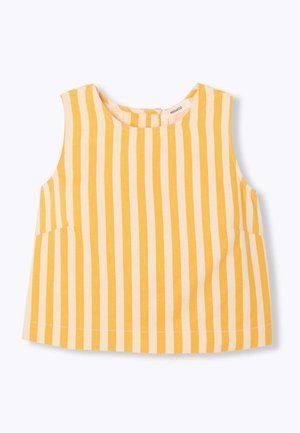 Promod, TOP RAYÉ SANS MANCHES - Blouse - rayé jaune