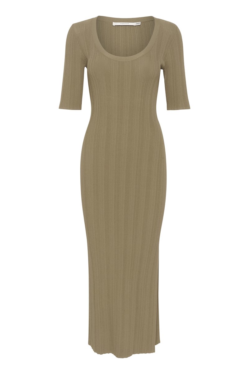 Gestuz Etui-jurk kaki