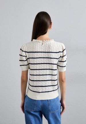 Rankning 5: sandro - MADIE MARINIERE - T-shirt med print