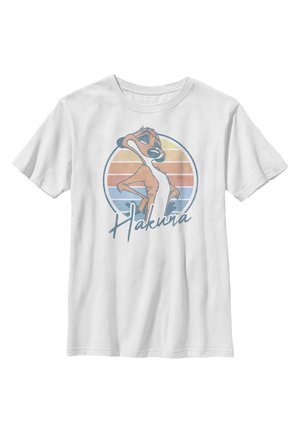 THE LION KING HAKUNA - T-shirt imprimé - white