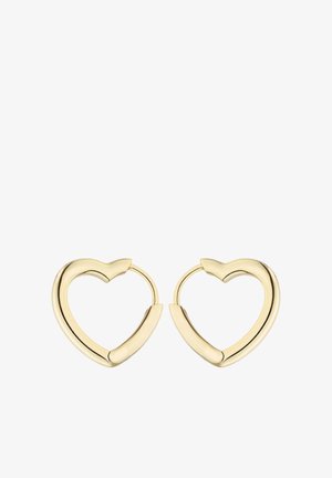 JOBO, JOBO CREOLEN HERZ - Ohrringe - gold-coloured