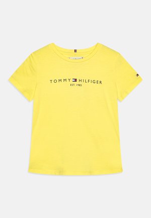Tommy Hilfiger ESSENTIAL TEE - T-shirt print - yellow tulip