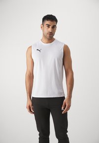 Puma - TEAMGOAL SLEEVELESS - Top - white/black/feather gray Thumbnail-Bild 1