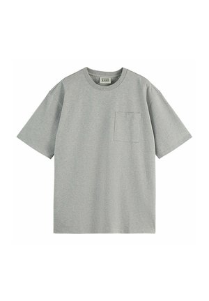 CORE CROSSES LOOSE FIT POCKET  - T-Shirt basic - hellgrau