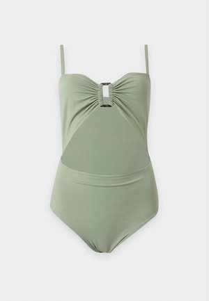 Anemos, TORTOISE RING CUT OUT ONE PIECE - Maillot de bain - laurel
