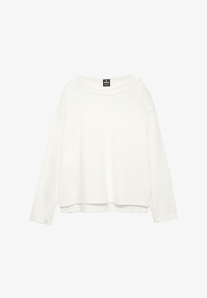 DOUBLE-LAYER - T-shirt à manches longues - white