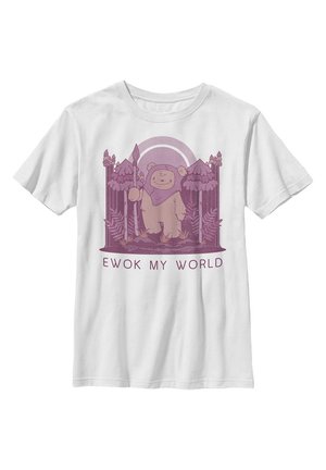 STAR WARS: CLASSIC EWOK MY WORLD - T-shirt imprimé - white