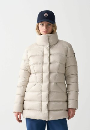 FITTED - Piumino lungo - off-white