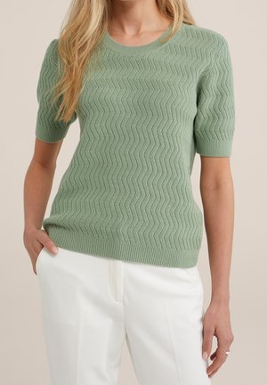 WE Fashion Strickpullover - light green