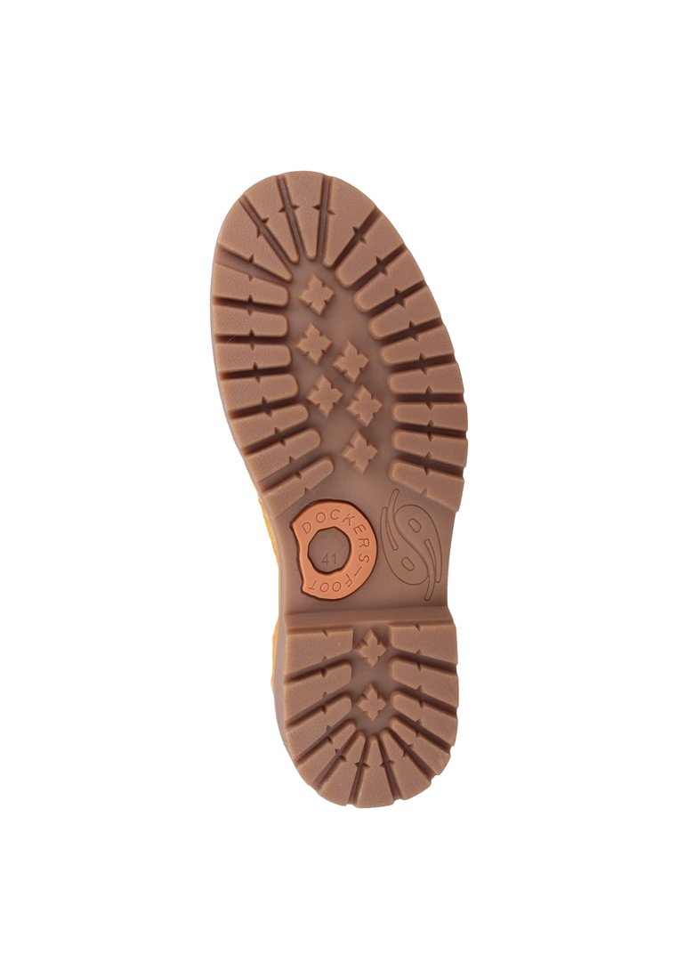 Herren Schnürboots | Dockers by Gerli Schnürstiefelette golden tan/gelb - MQ18449 Herren Schnürboots | Dockers by Gerli Schnürstiefelette golden tan/gelb - MQ18449