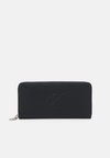 SCULPTED ZIP AROUND DEBOSS - Portafoglio - black