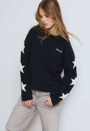 ESTRELLAS - Jersey de punto - marino