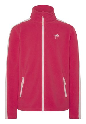 Polo Sylt IM TWO TONE LOOK - Fleecejacke - raspberry