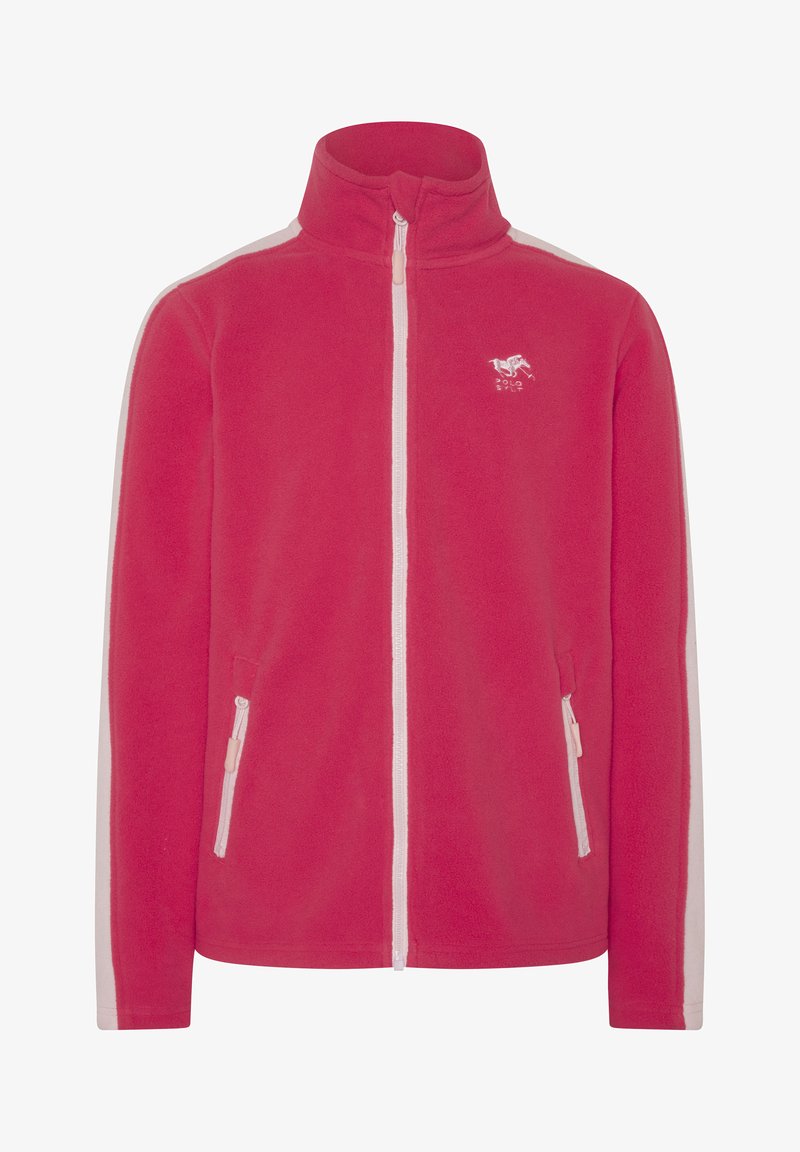 Polo Sylt IM TWO TONE LOOK - Fleece jacket - raspberry