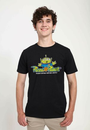 Disney PIXAR UNISEX PIZZA ARCADE  - T-Shirt print - black