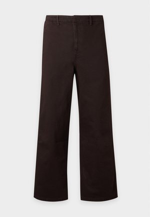 sandro, BARREL - Baggy Jeans - chocolat