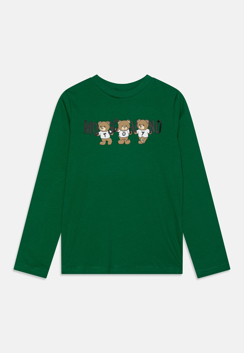 MOSCHINO UNISEX - Hosszú ujjú felső - forest green