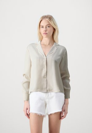 ONLMEDINE TIE  - Overhemdblouse - silver lining