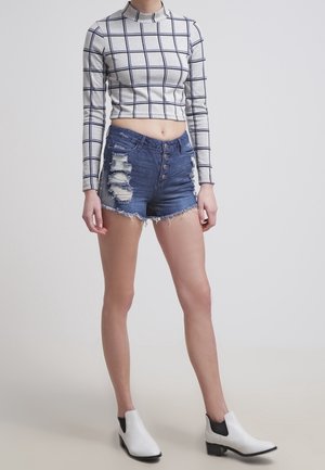 Jeans Shorts - blue denim