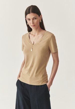 LISA  - T-Shirt basic - beige