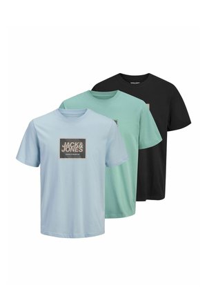 3ER-PACK - T-Shirt print - celestial blue