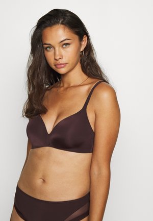 INVISIFI FREE SOUTIEN GORGE TRIANGLE PADDÉ - Podprsenka pod tričko - precious brown