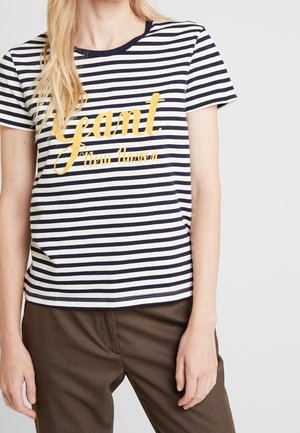 T-shirt med print - dark blue
