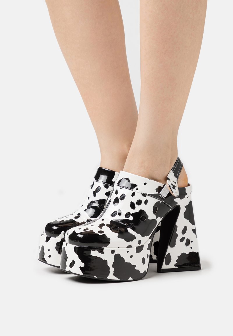 Koi Footwear Czółenka na platformie/biały Zalando.pl