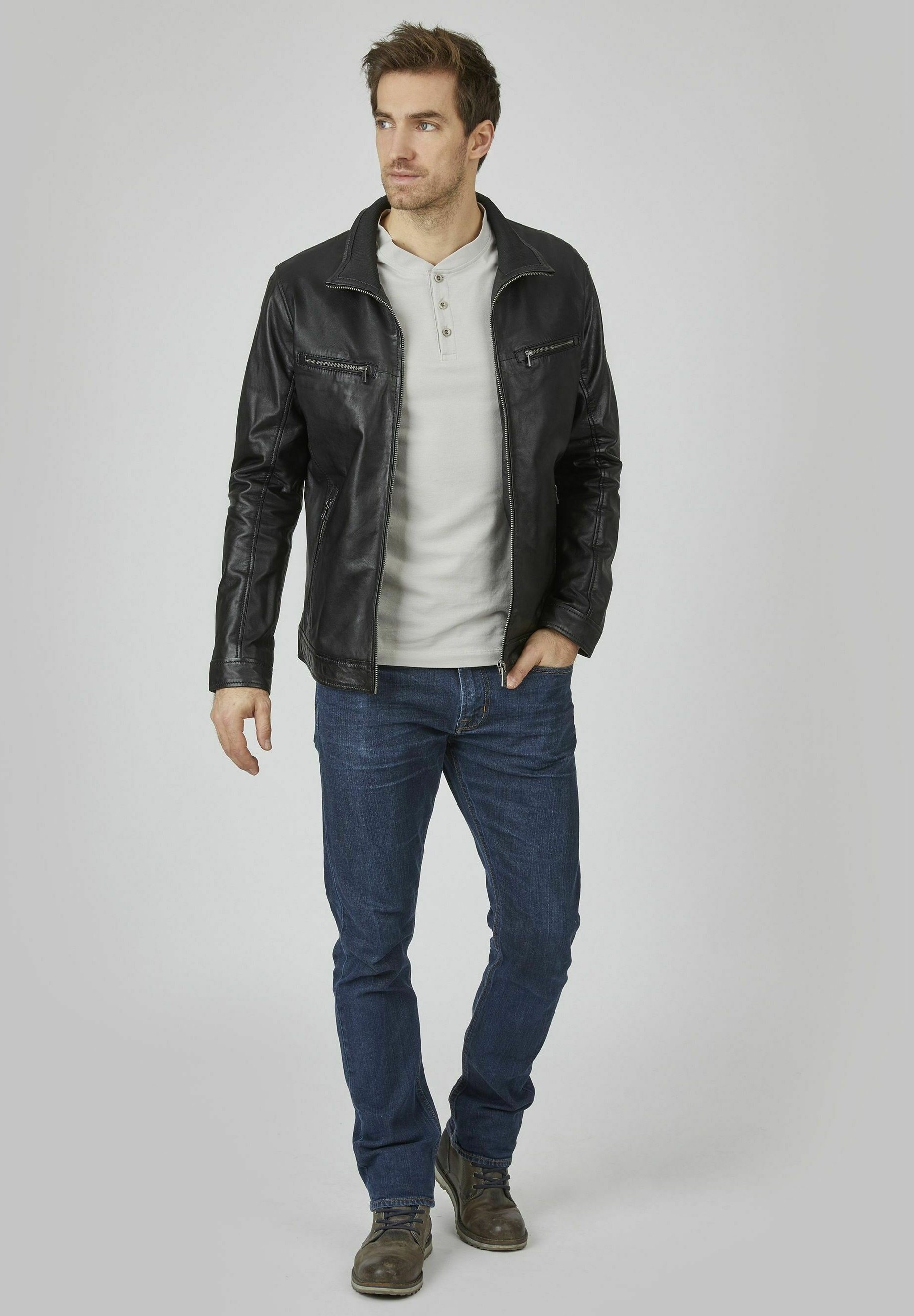 Herren Lederjacke Herren Lederjacke