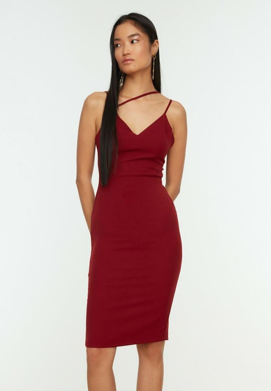 robe rouge zalando