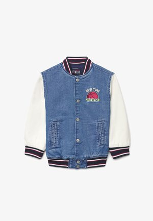 Calliope, CAPOSPALLA APPLICAZIONI - Giubbotto Bomber - blu denim medio