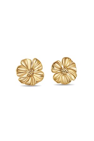 EDEN FLOWER - Boucles d'oreilles - gold-coloured