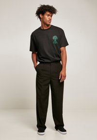 Urban Classics Pantalon classique - black