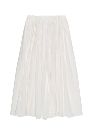BIMBA Y LOLA, BIMBA Y LOLA FALDA FRUNCIDA CON VOLUMEN ALGODÓN BLANCA - Maxirok - blanco