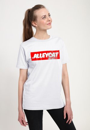 MATT KEELING ALLEYCAT - T-shirts print - white