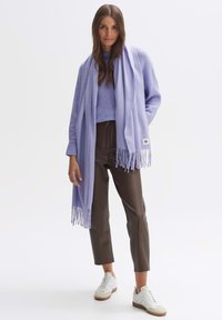 OPUS FRINGE - Sjaal - soft viola