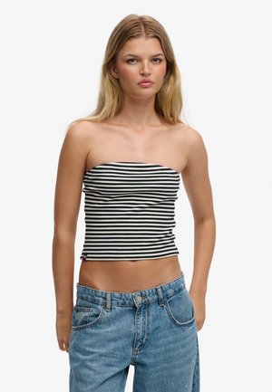 ATHLETIC ESSENTIALS   - Top - eclipse navy stripe