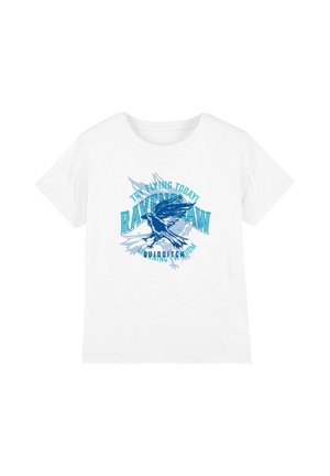 Cotton Soul, HARRY POTTER RAVENCLAW TRY FLYING UNISEX - Print T-shirt - white