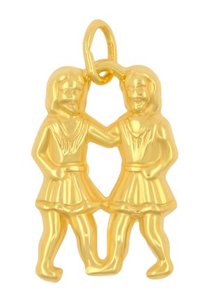 STERNZEICHEN ZWILLINGE   - Anhänger - gelbgold-coloured