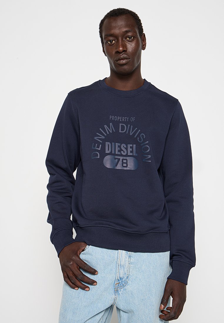 Diesel Sweater donkerblauw